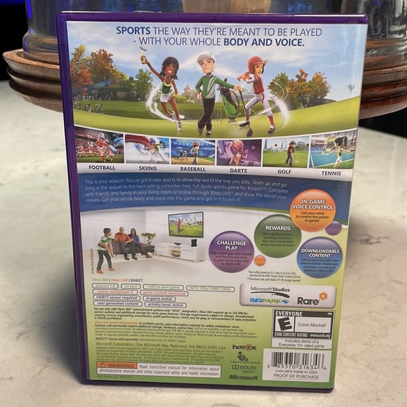 Xbox 360 Kinect Sports season two video game - Picture 2 of 4